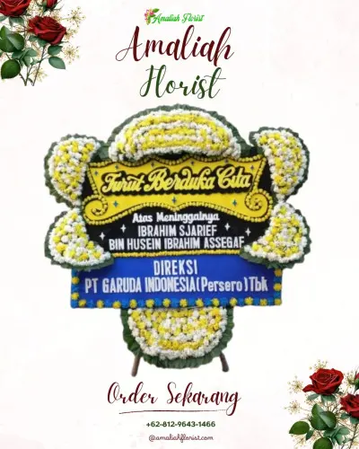 Papan Bunga Duka di Sidosari